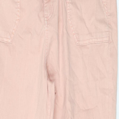 Womens UK Size 16 Marks and Spencer Regular Fit Skinny Pink Jeans