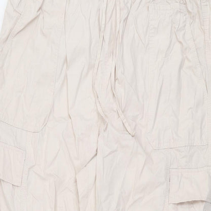Womens UK Size 20 Marks and Spencer Regular Fit Cargo Pink Trousers
