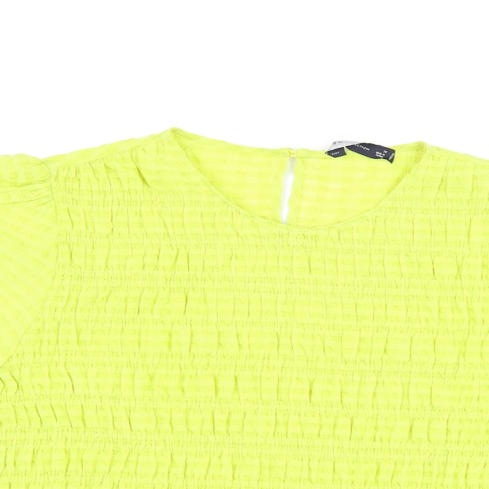 Womens UK Size 20 Marks and Spencer Green Basic Blouse