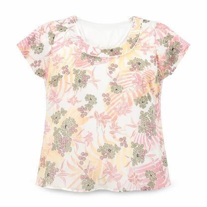Womens UK Size 14 Autonomy Multicoloured Basic Blouse