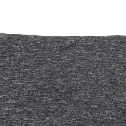 Marks and Spencer Womens Grey Polyamide A-Line Skirt Size 18