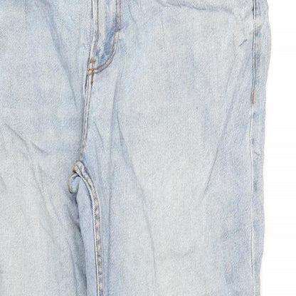 Maine Mens Blue Cotton Straight Jeans Size 34 in L29 in Regular Zip