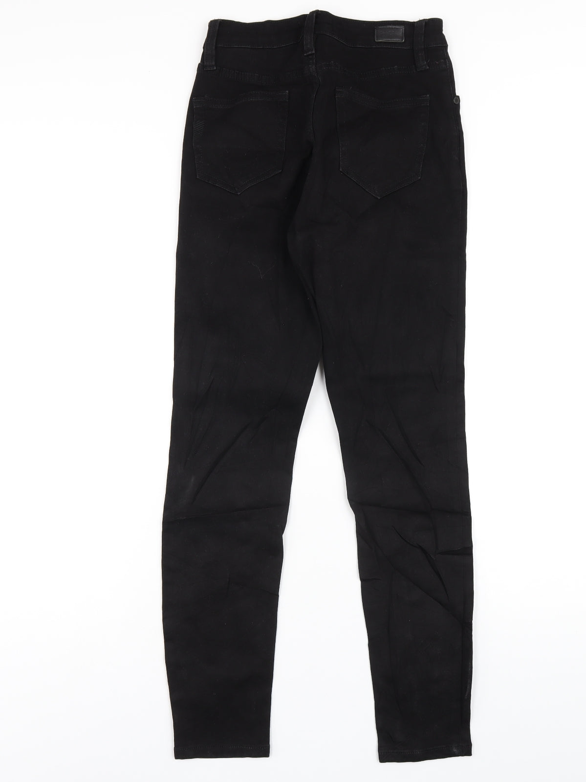 Paige Womens Black Cotton Skinny Jeans Size 26 in L28 in Regular Button