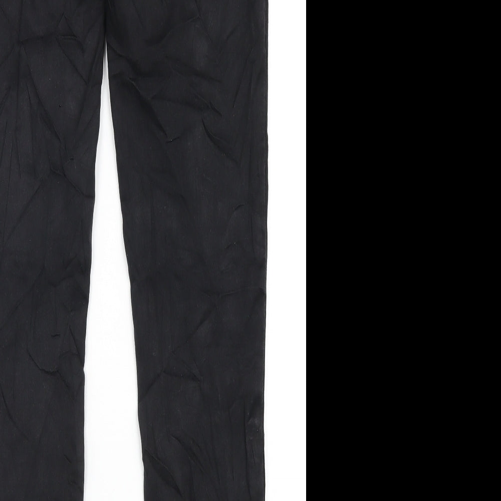 Mango Womens Black Cotton Skinny Jeans Size 6 L31 in Regular Zip