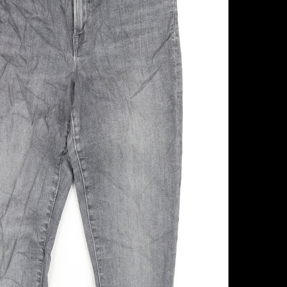 Gap Mens Grey Cotton Skinny Jeans Size 31 in L29 in Regular Zip