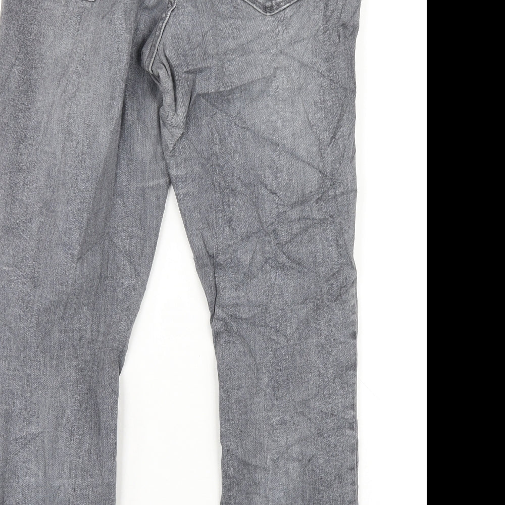 Gap Mens Grey Cotton Skinny Jeans Size 31 in L29 in Regular Zip