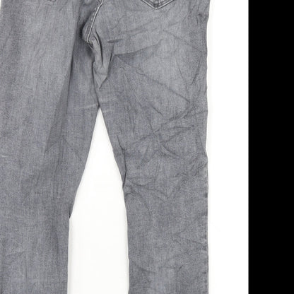 Gap Mens Grey Cotton Skinny Jeans Size 31 in L29 in Regular Zip