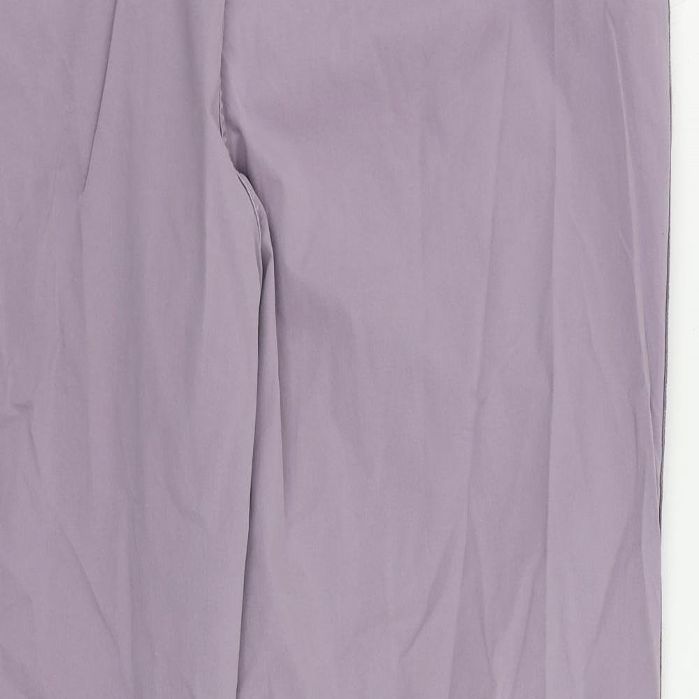 Womens UK Size 20 Marks and Spencer Regular Fit Chino Purple Trousers
