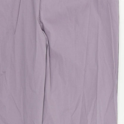 Womens UK Size 20 Marks and Spencer Regular Fit Chino Purple Trousers