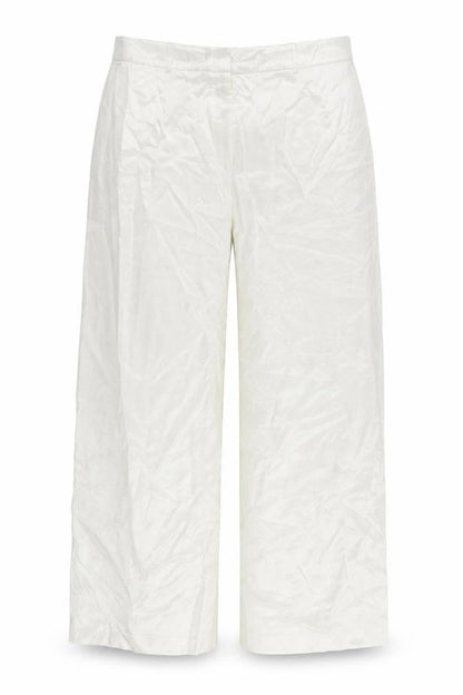 Womens UK Size 24 Marks and Spencer Regular Fit  White Trousers