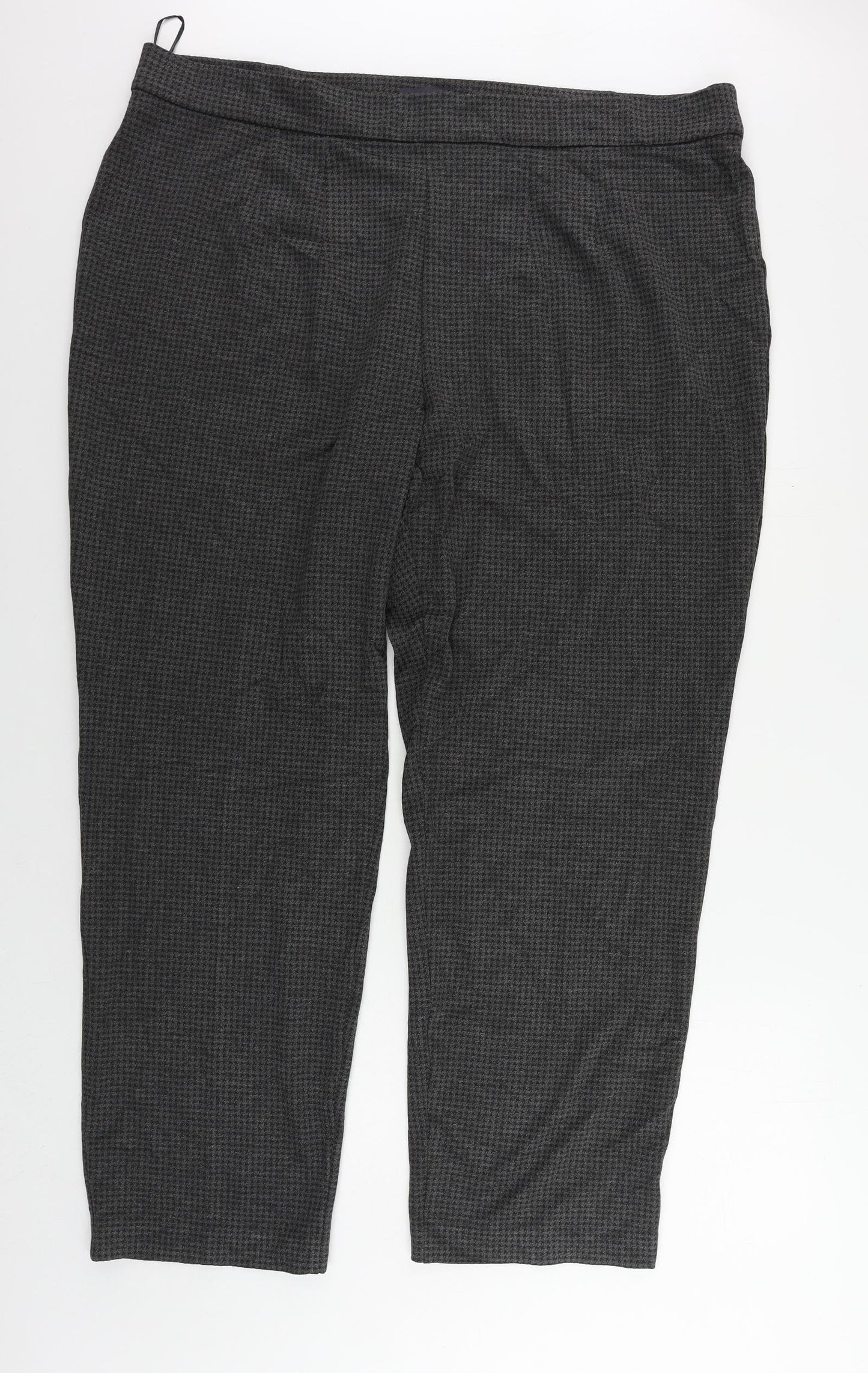 Womens UK Size 24 Marks and Spencer Regular Fit  Grey Trousers