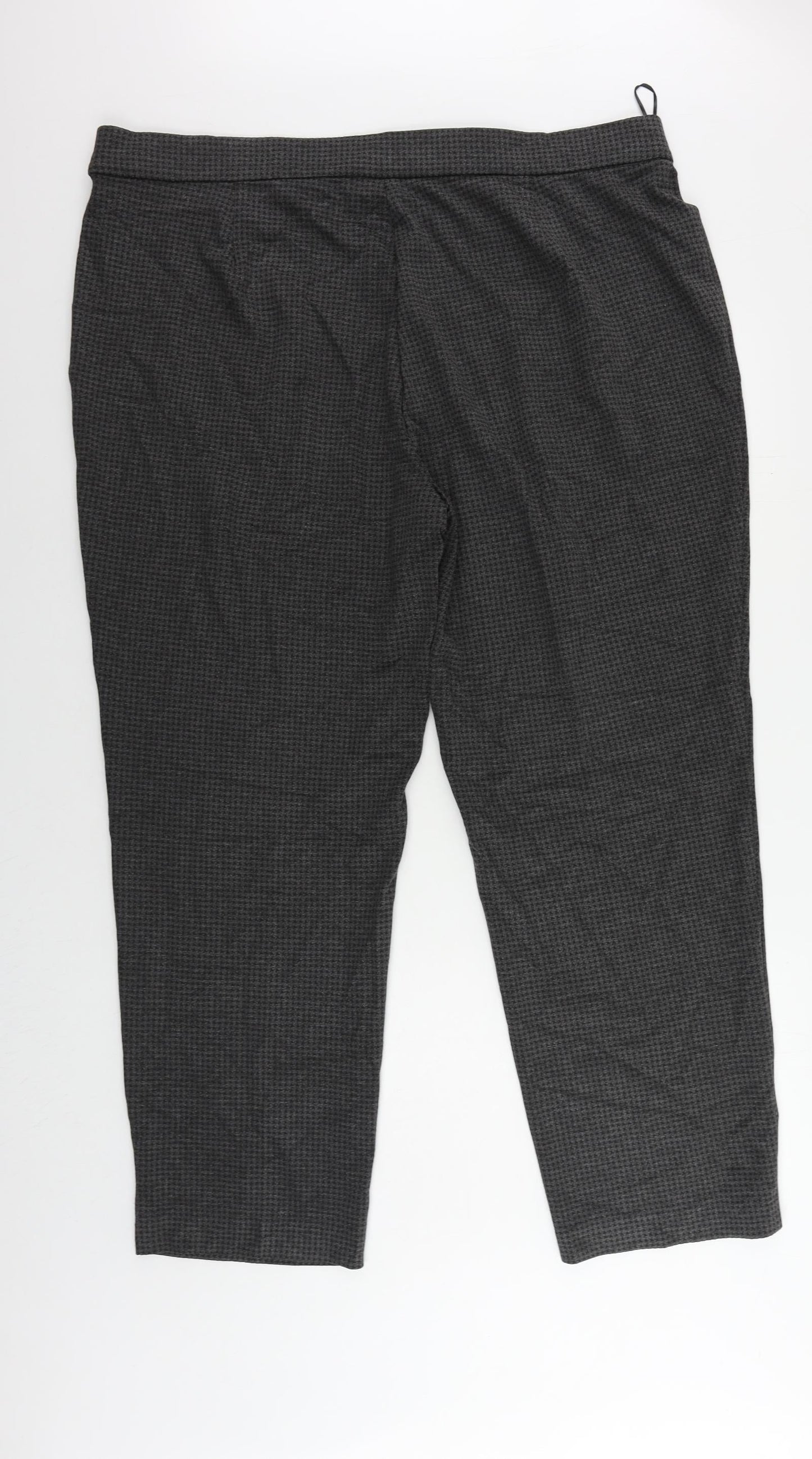 Womens UK Size 24 Marks and Spencer Regular Fit  Grey Trousers