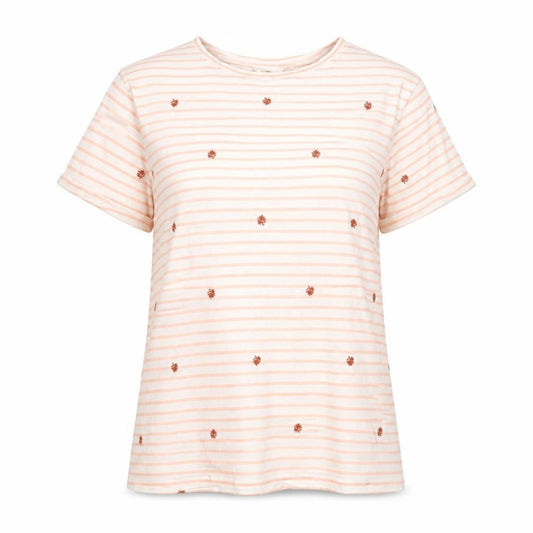 Womens UK Size 12 Per Una Pink Basic T-Shirt