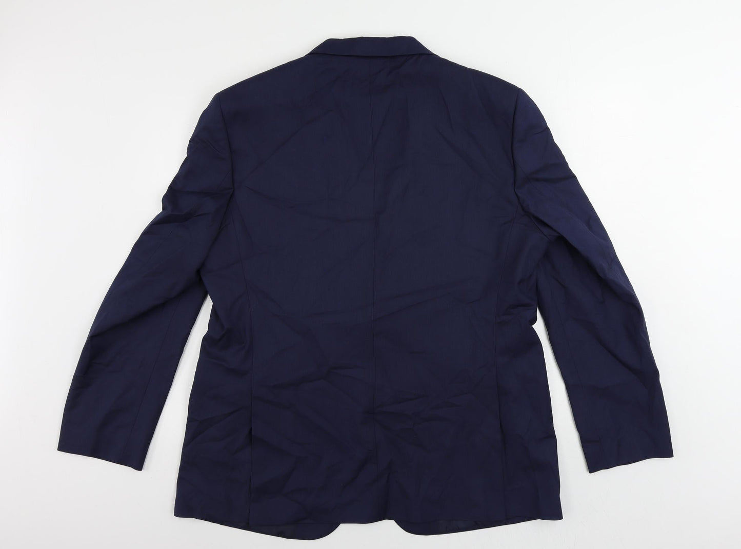 Mens UK Size 44 Marks and Spencer Regular Blue Suit Jacket