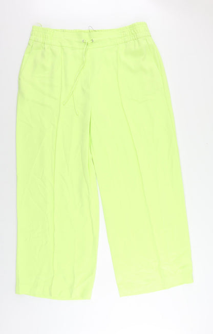 Womens UK Size 20 Marks and Spencer Regular Fit  Green Trousers