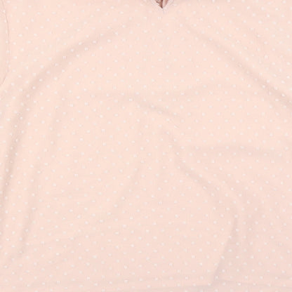 Womens UK Size 14 Dorothy Perkins Pink Basic Blouse