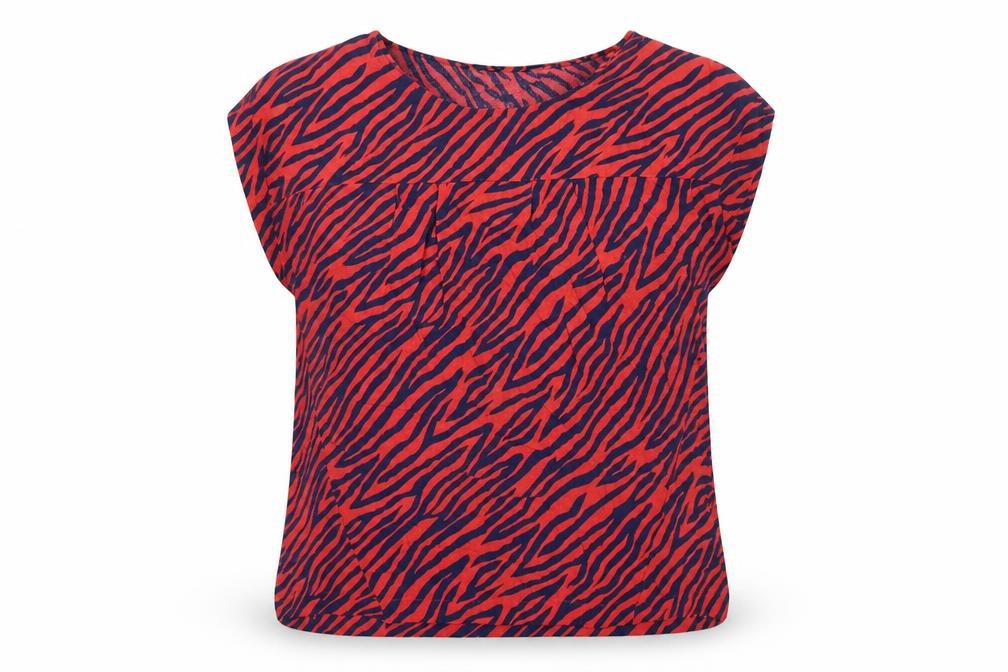 Womens UK Size 10 NEXT Red Basic Blouse