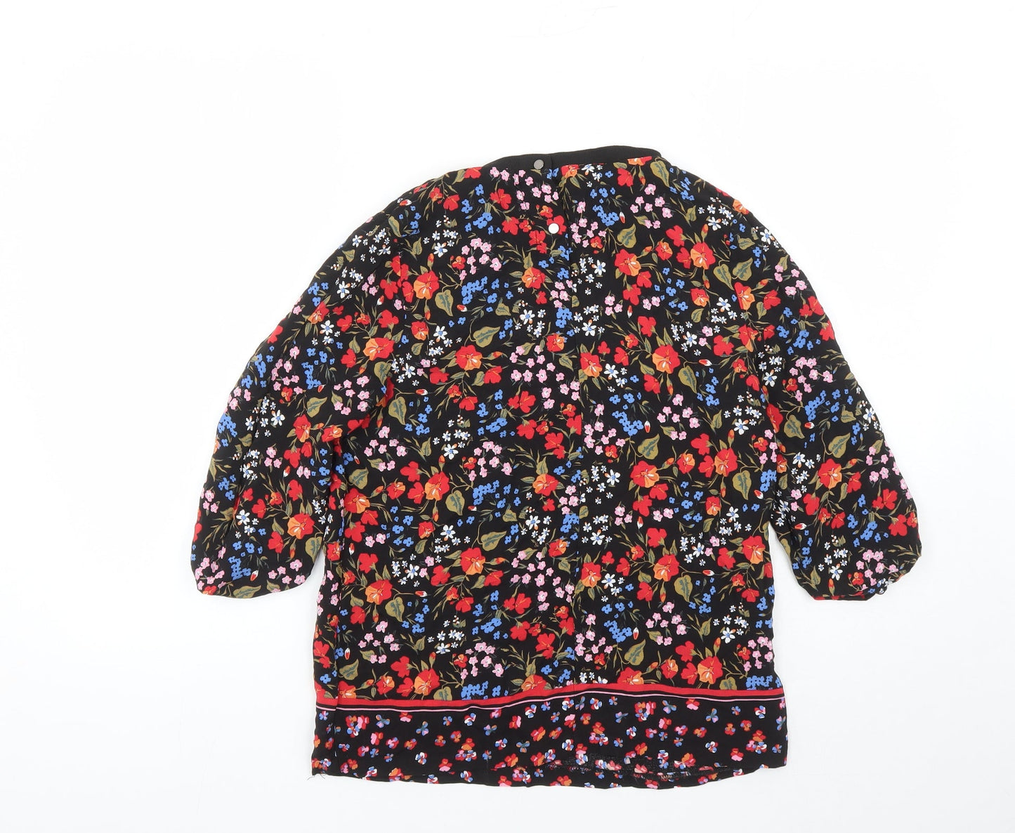 Womens UK Size 6 NEXT Multicoloured Basic Blouse