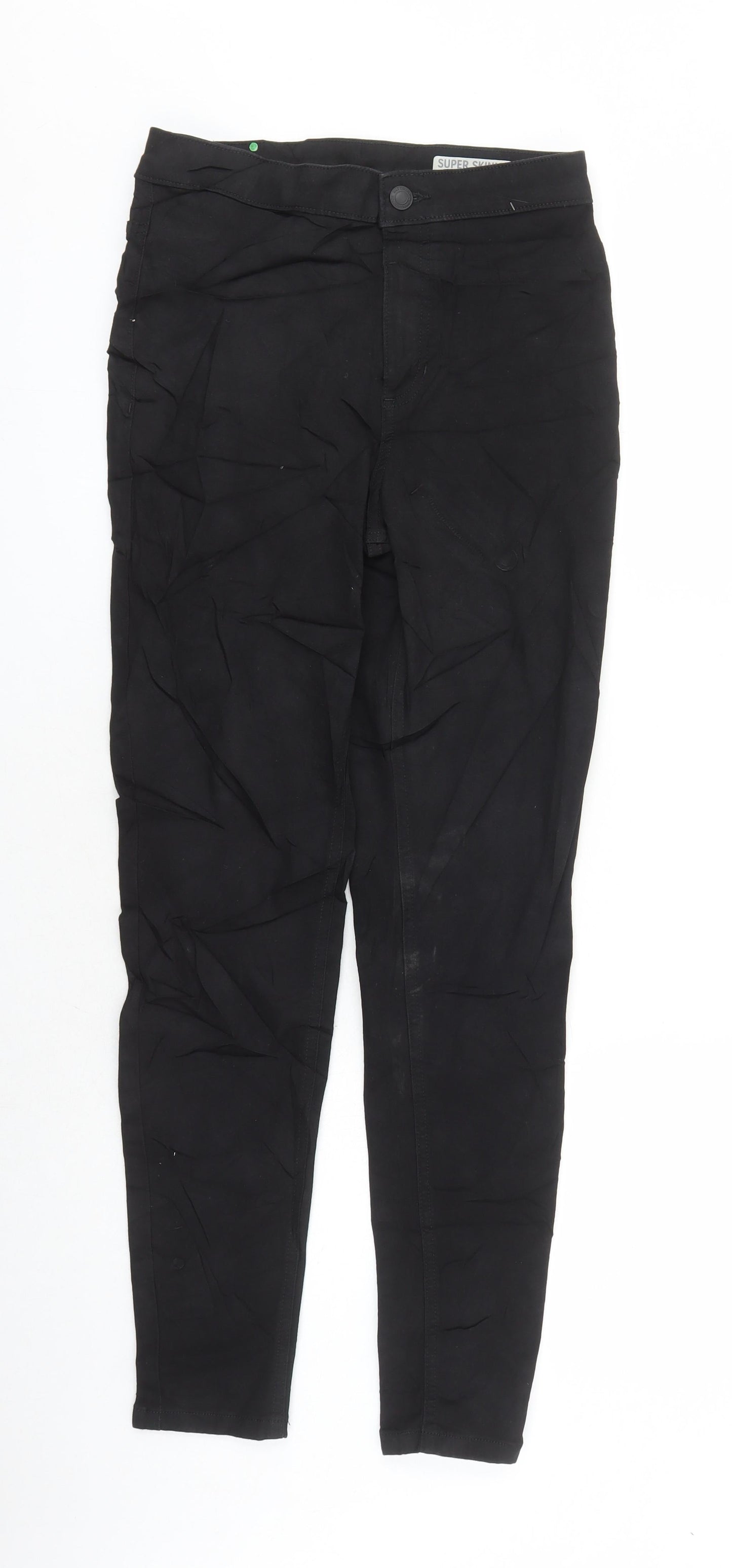 Womens UK Size 10 Marks and Spencer Regular Fit Skinny Black Jeans
