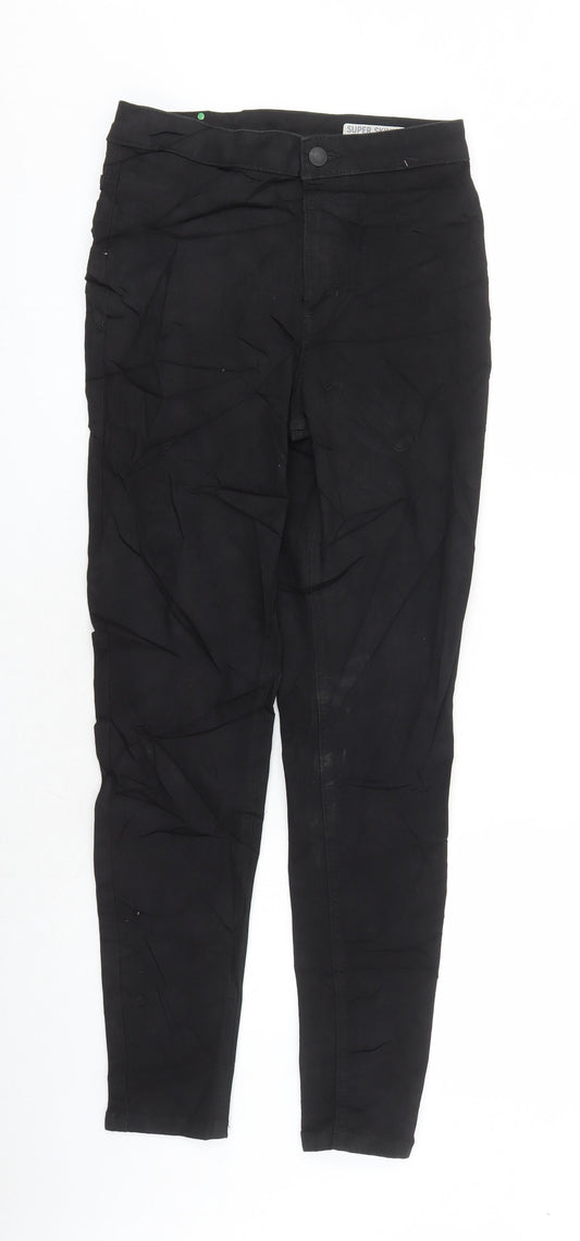 Womens UK Size 10 Marks and Spencer Regular Fit Skinny Black Jeans