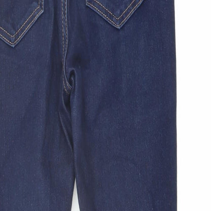Womens UK Size 10 Marks and Spencer Regular Fit Skinny Blue Jeans