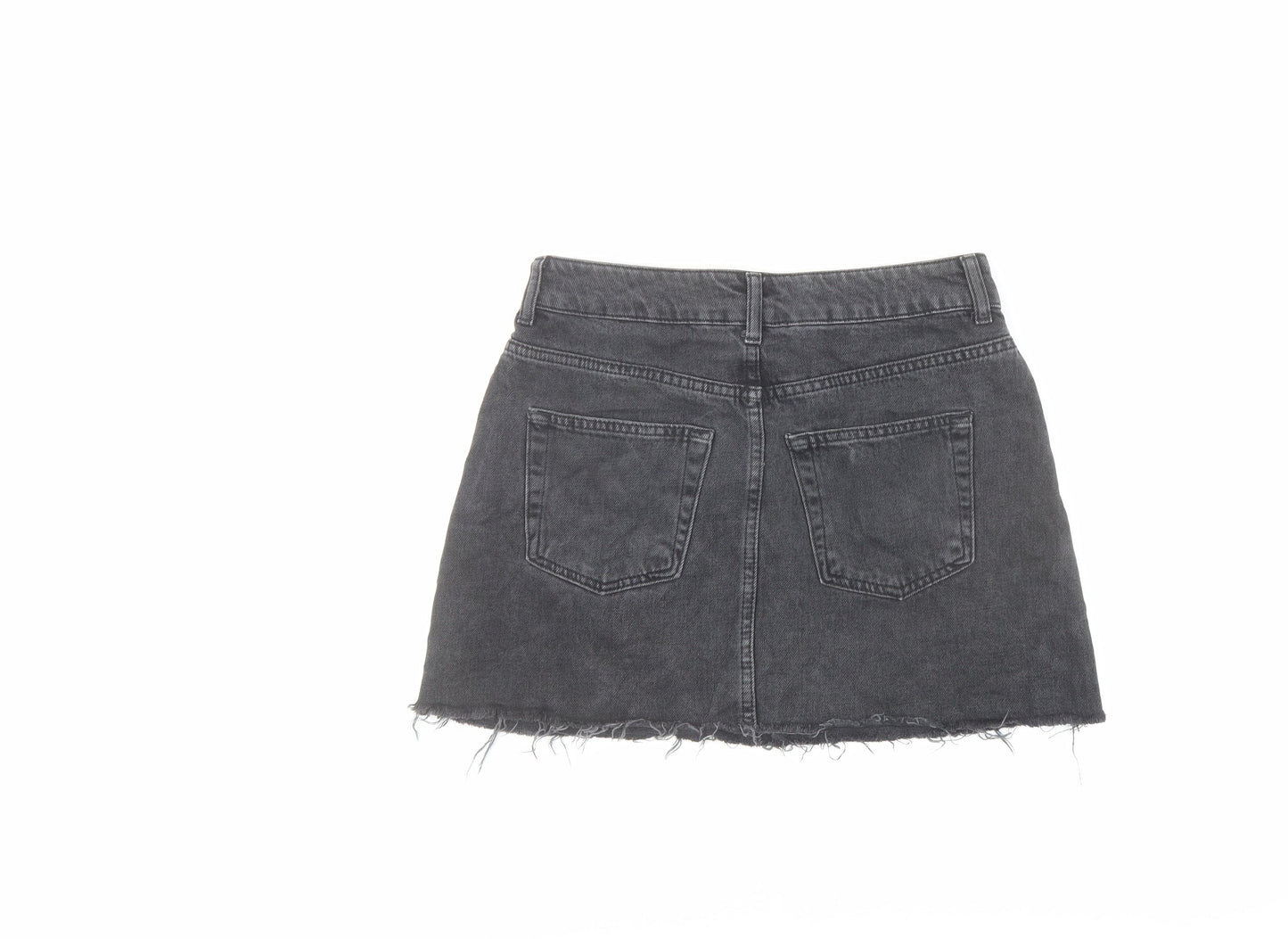 Womens UK Size 8 Topshop Mini Denim Skirt