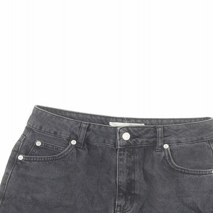 Womens UK Size 8 Topshop Mini Denim Skirt