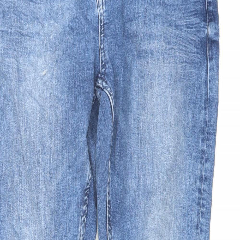 Womens UK Size 10 Marks and Spencer Regular Fit Skinny Blue Jeans