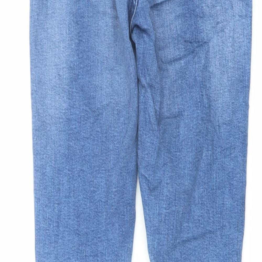 Womens UK Size 10 Marks and Spencer Regular Fit Skinny Blue Jeans
