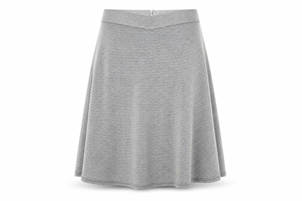 Womens UK Size 12 Topshop Flare  Skirt