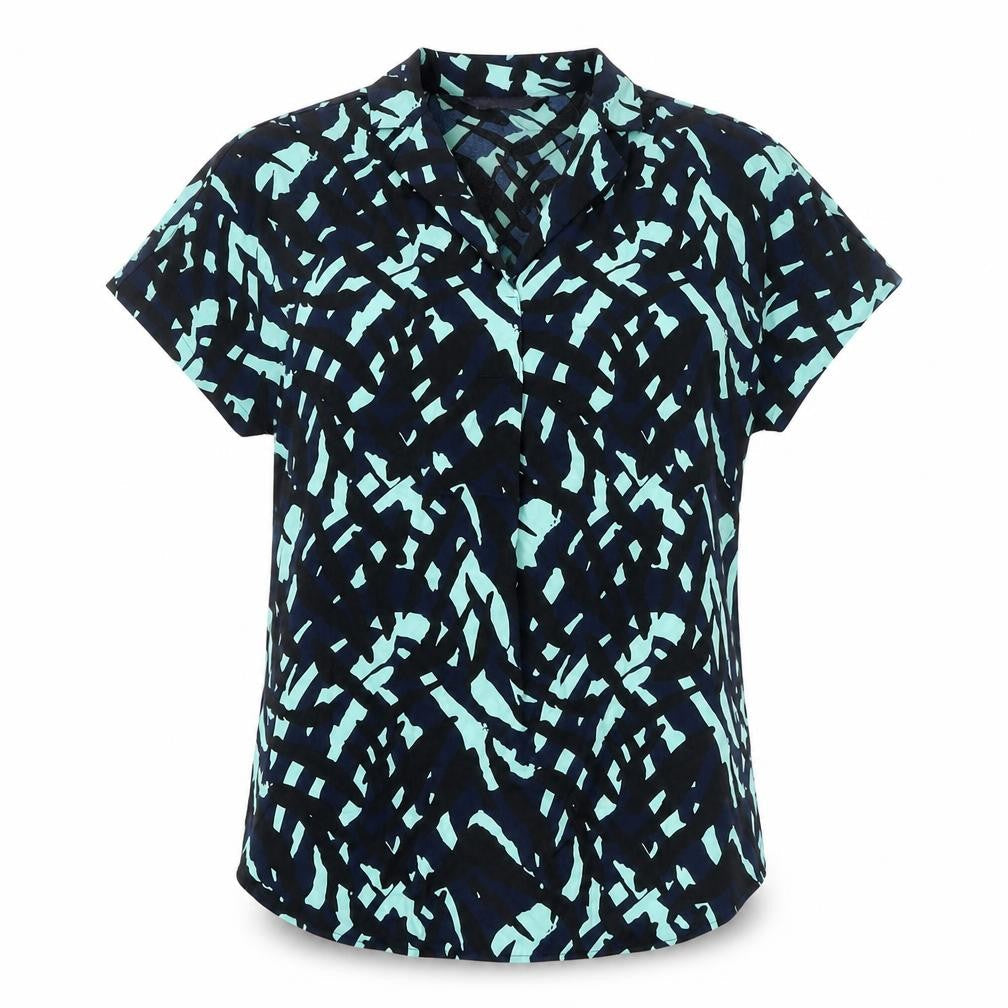 Womens UK Size 8 Marks and Spencer Blue Basic Blouse