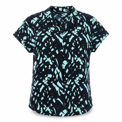 Womens UK Size 8 Marks and Spencer Blue Basic Blouse