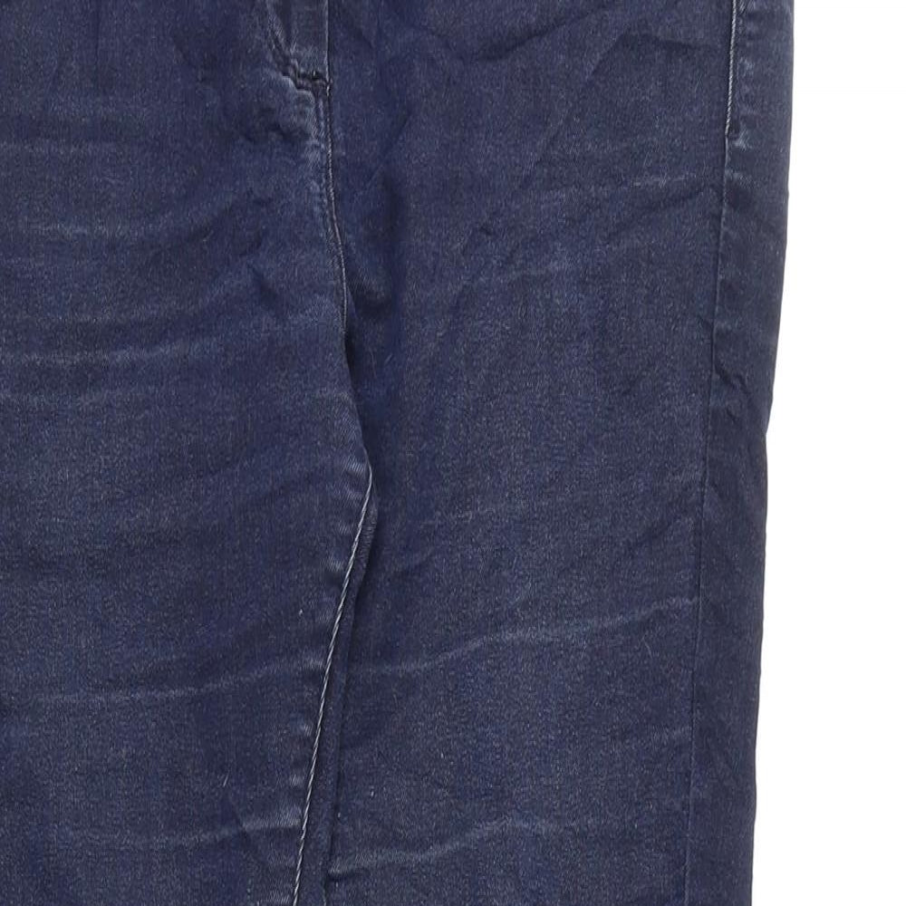 Womens UK Size 10 Marks and Spencer Regular Fit Jegging Blue Jeans