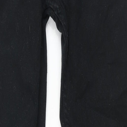 Denim & Co. Mens Black Cotton Skinny Jeans Size 30 in L30 in Regular Zip