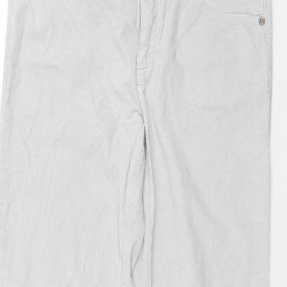 Womens UK Size 10 Marks and Spencer Regular Fit  Grey Trousers