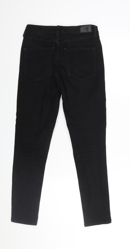 BDG Womens Black Cotton Skinny Jeans Size 27 in L30 in Regular Zip