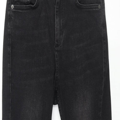 BDG Womens Black Cotton Skinny Jeans Size 27 in L30 in Regular Zip