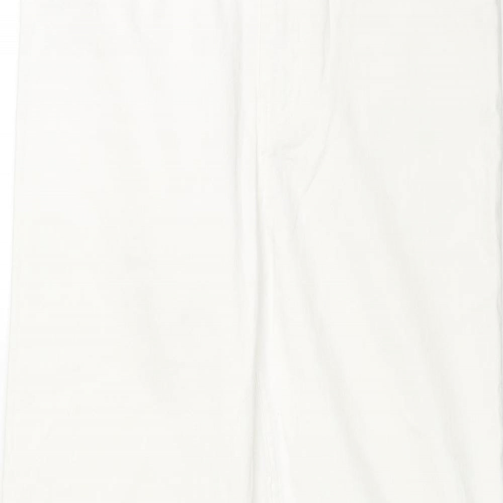 Womens UK Size 30 in Marks and Spencer Regular Fit Straight White Jeans