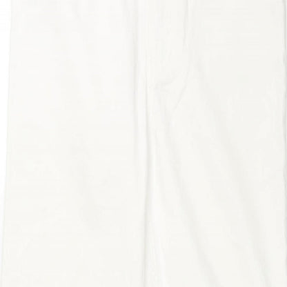 Womens UK Size 30 in Marks and Spencer Regular Fit Straight White Jeans