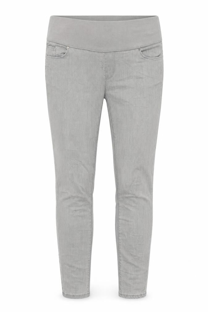 Topshop Womens Grey Cotton Skinny Jeans Size 10 L30 in Regular