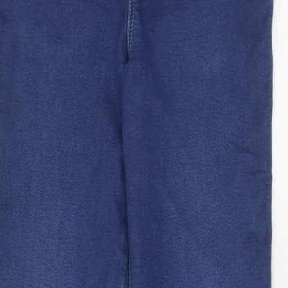 NEXT Womens Blue Cotton Jegging Jeans Size 8 L28 in Regular
