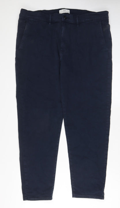 Womens UK Size 40 in Marks and Spencer Regular Fit Tapered Blue Jeans