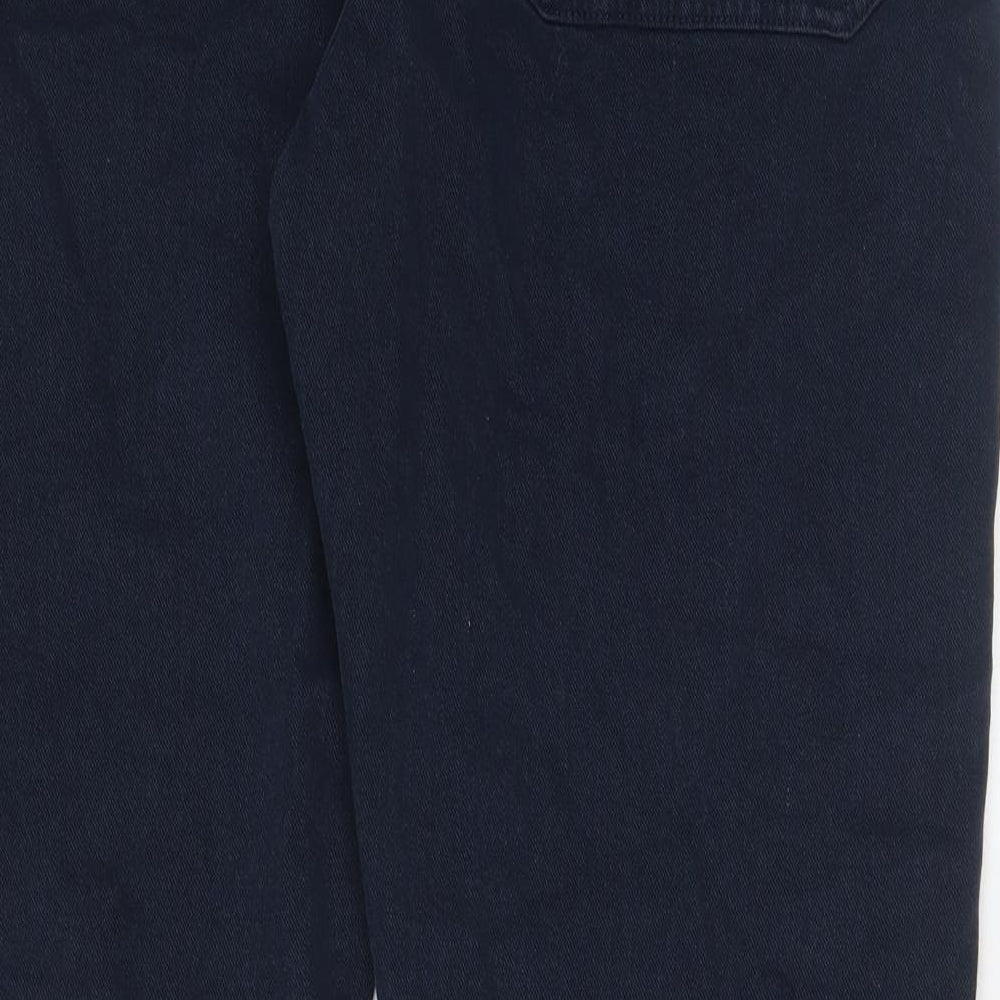Womens UK Size 40 in Marks and Spencer Regular Fit Tapered Blue Jeans