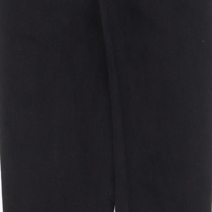 Gap Womens Black Cotton Skinny Jeans Size 6 L27 in Regular Zip - Pockets