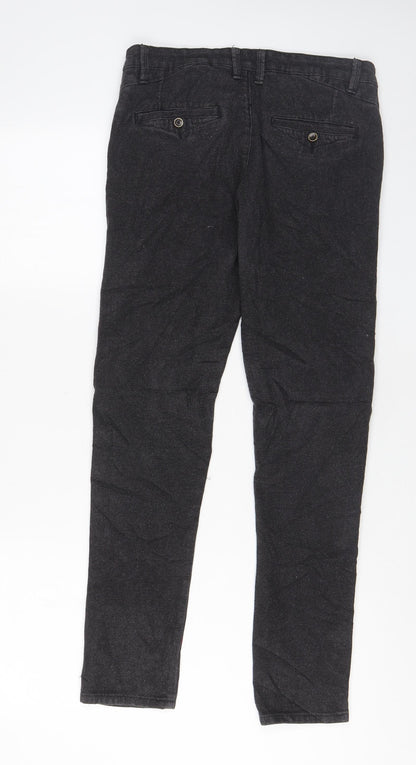 Peace Republic Womens Grey Cotton Skinny Jeans Size 29 in L28 in Regular Zip - Pockets
