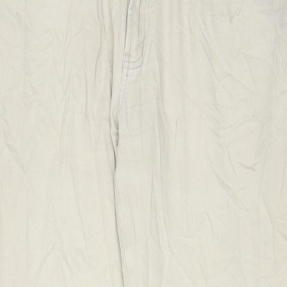 Mens UK Size 34 in Nico Regular Fit Straight Beige Jeans