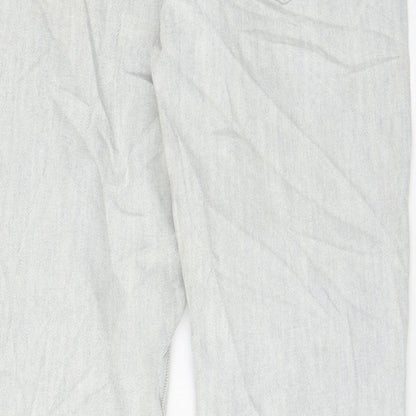 Levi's Mens Grey Cotton Straight Jeans Size 32 in L32 in Regular Zip - Pockets