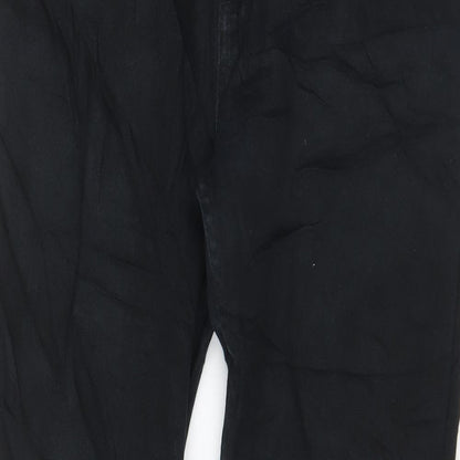 Denim & Co. Mens Black Cotton Skinny Jeans Size 32 in L30 in Regular Zip - Pockets