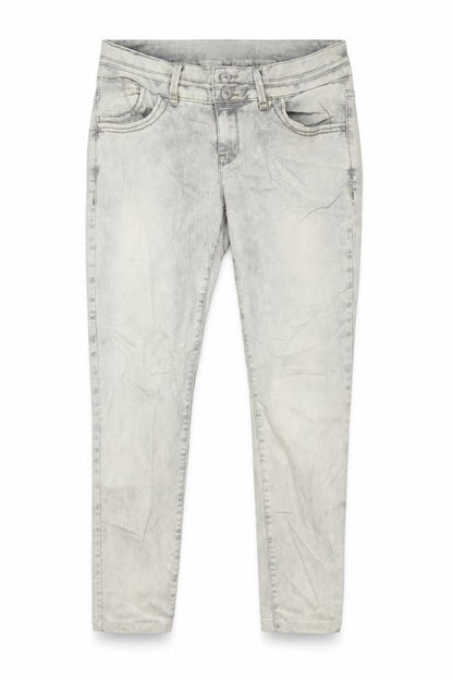 LTB Mens Grey Cotton Skinny Jeans Size 32 in L30 in Regular Zip - Pockets