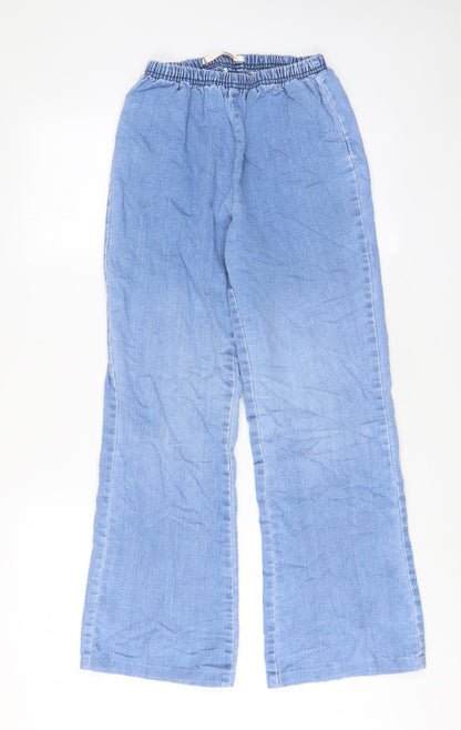 Anthology Womens Blue Cotton Jegging Jeans Size 10 L28 in Regular